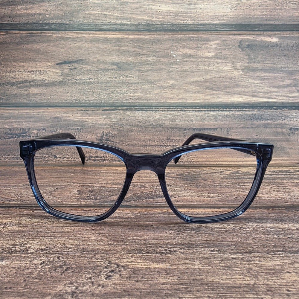 Warby Parker Barkley W-754 Blue Acetate Eyeglass Frames 58-19-145